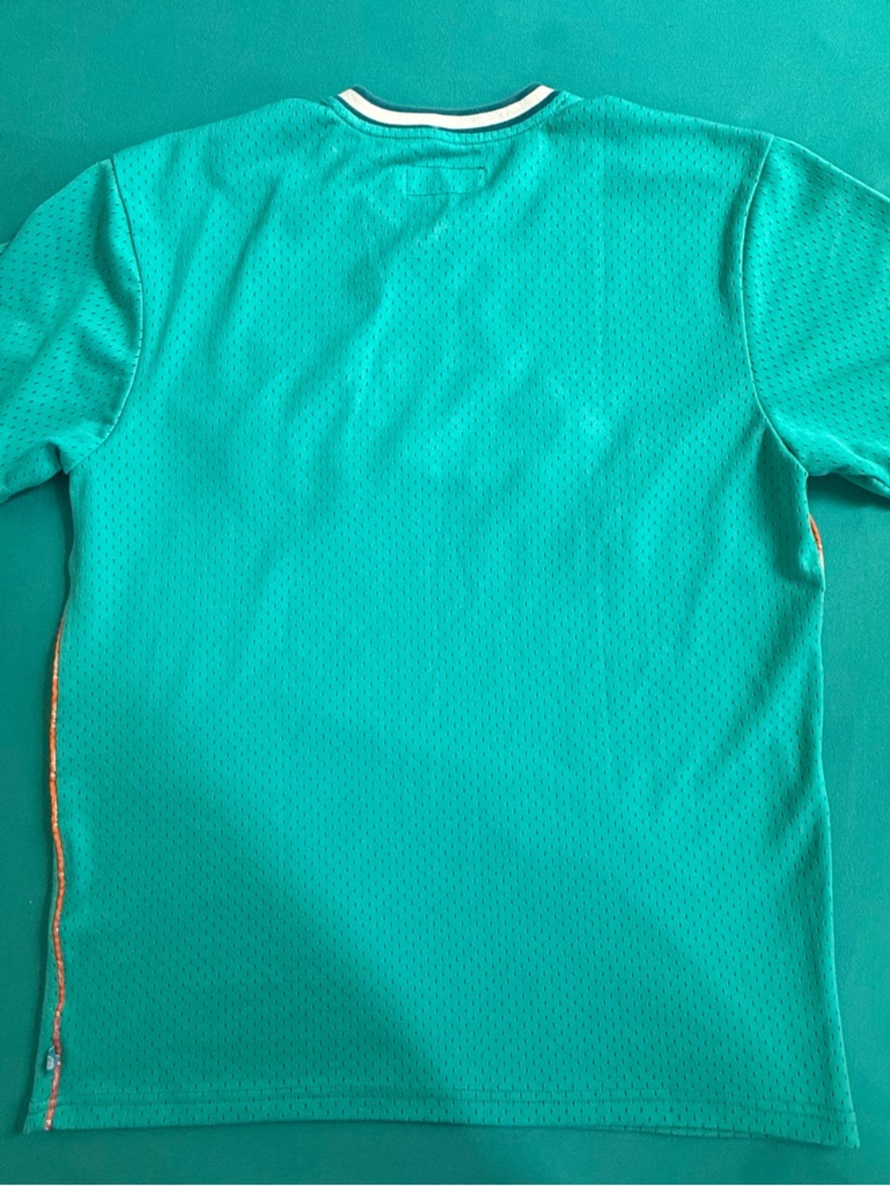 Cookies Men's Teal Mesh Jersey with Script Logo - Picture 2 of 2